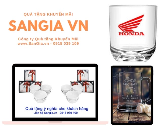 In logo lên quà tặng khuyến mãi khách hàng